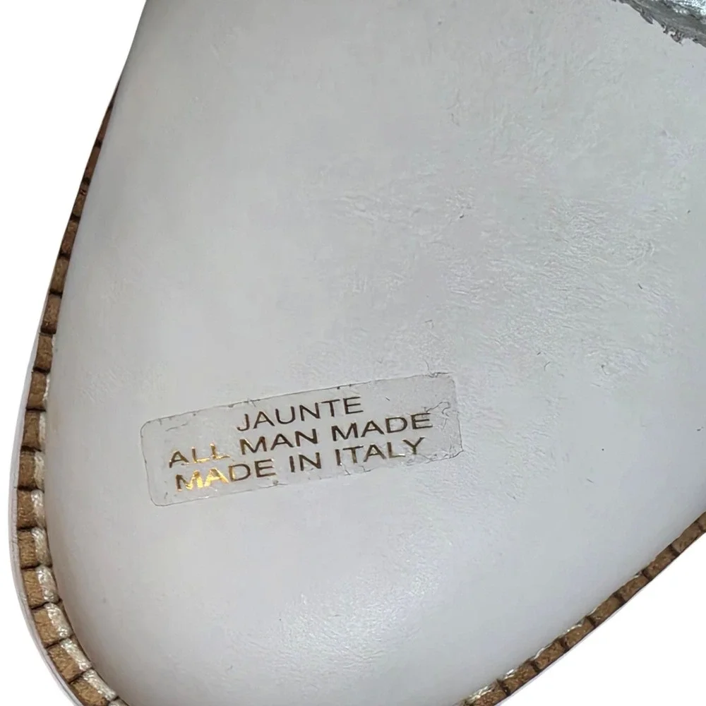 NEW Cole Haan Womens 7.5 Golf Shoes White Silver ØriginalGrand Waterproof Saddle